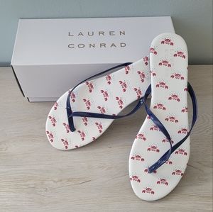 Lauren Conrad flip flops